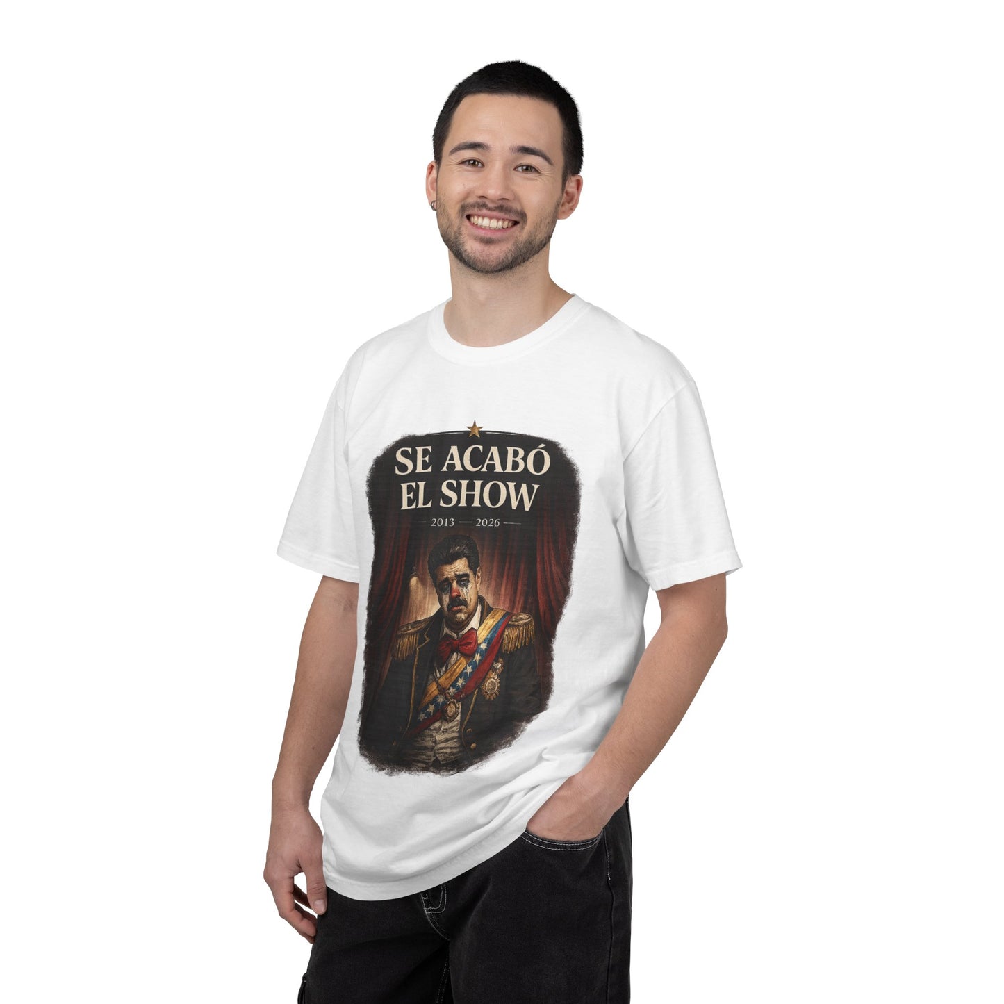 Se Acabó El Show T-Shirt — Vintage Portrait Graphic Tee
