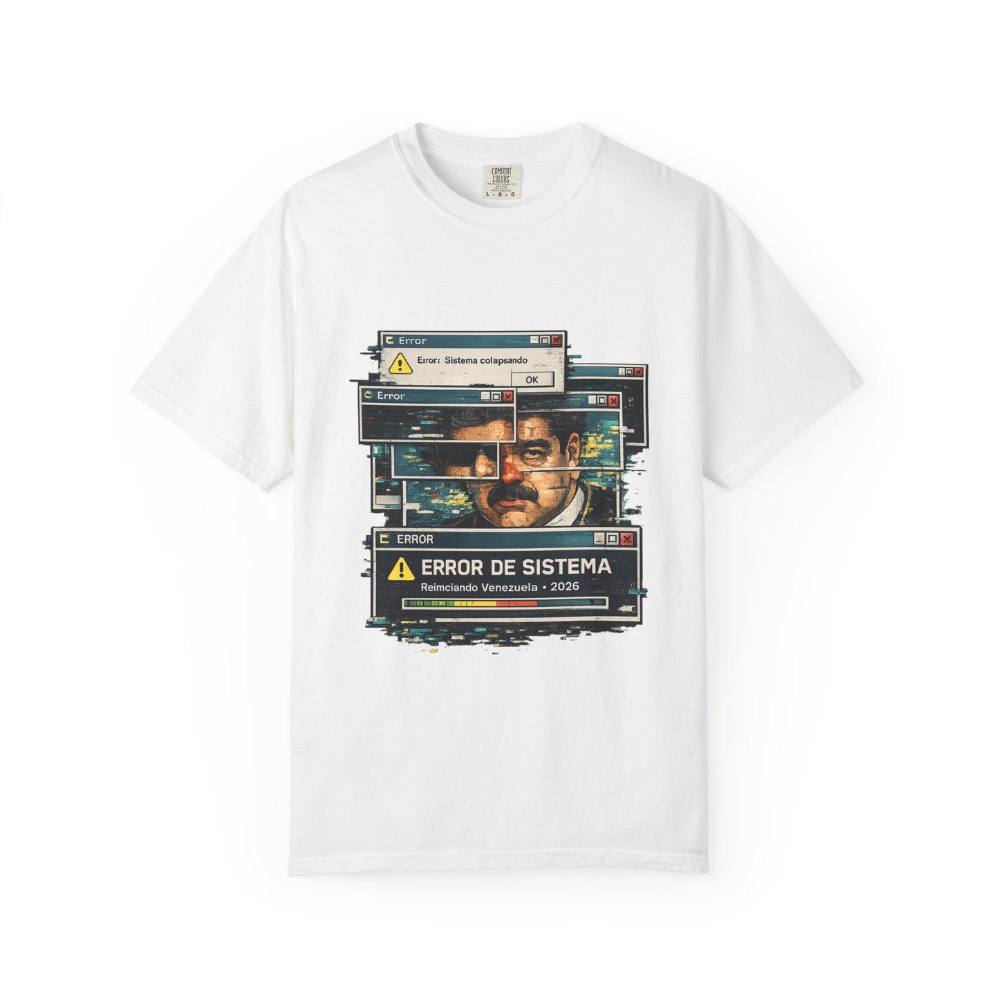 Error de Sistema T-Shirt — Retro Glitch Tech Graphic Tee