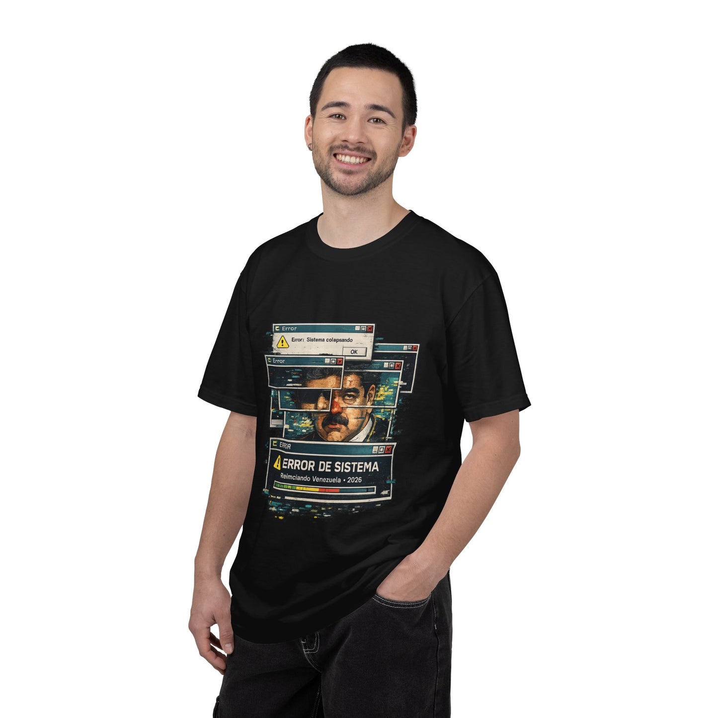 Error de Sistema T-Shirt — Retro Glitch Tech Graphic Tee