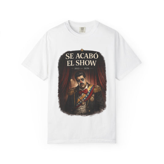 Se Acabó El Show T-Shirt — Vintage Portrait Graphic Tee
