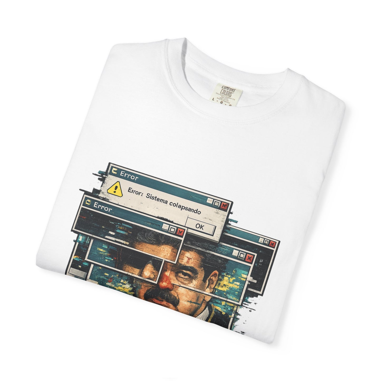 Error de Sistema T-Shirt — Retro Glitch Tech Graphic Tee